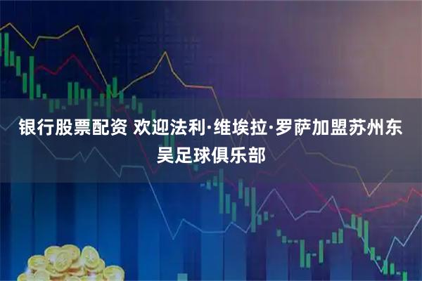 银行股票配资 欢迎法利·维埃拉·罗萨加盟苏州东吴足球俱乐部